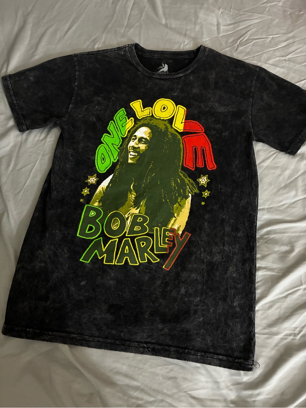 One Love Bob Marley Vintage T-Shirt Size Medium